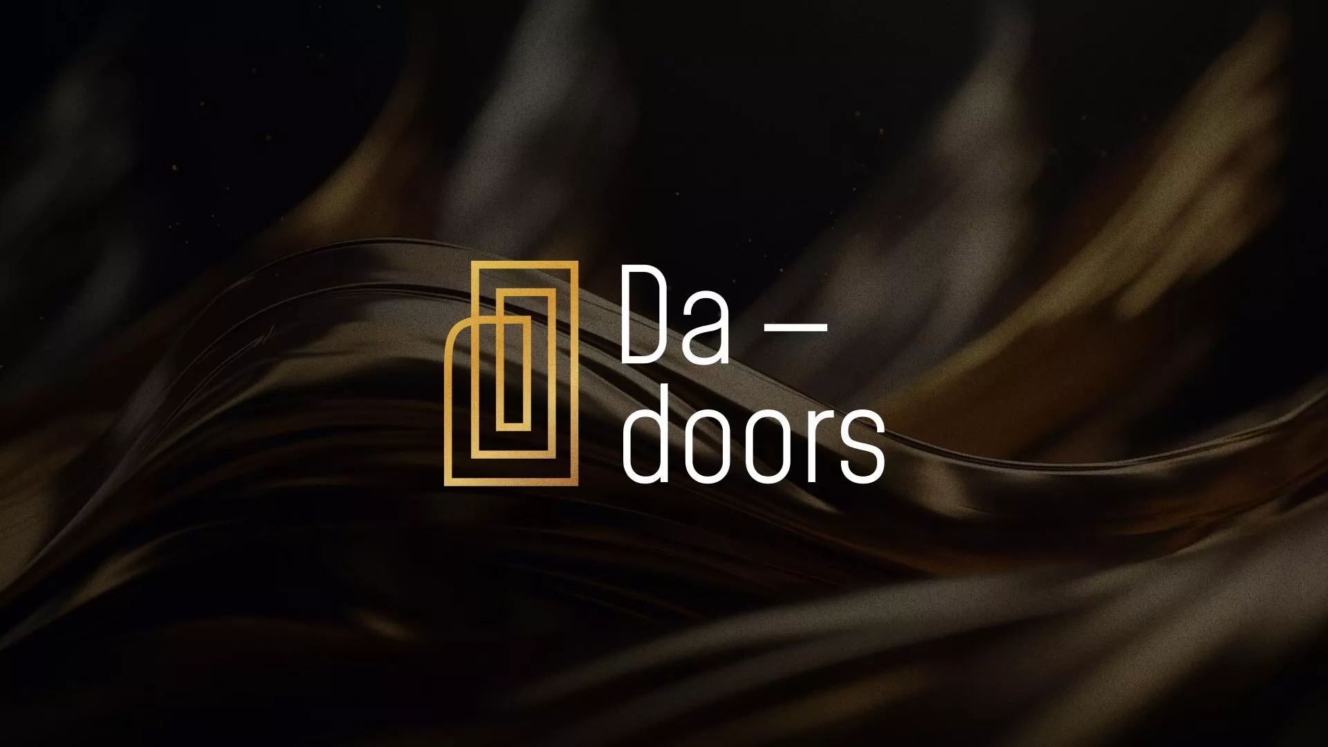 Разработка логотипа для компании «DA-DOORS» в Козельске